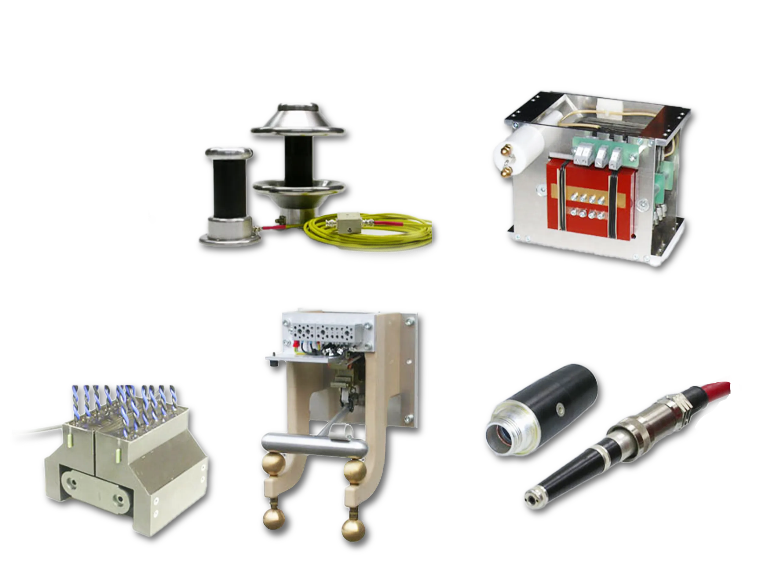 Darstellung vom Pulsed Power Zubehörteilen